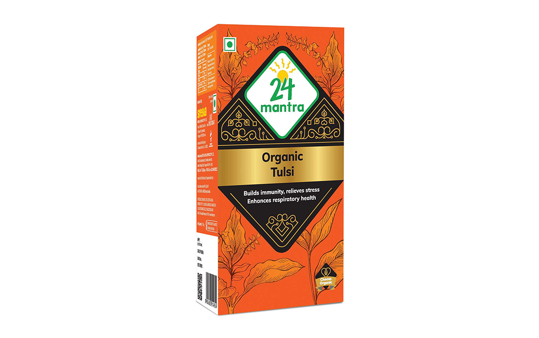 24 Mantra Organic Tulsi    Box  50 grams
